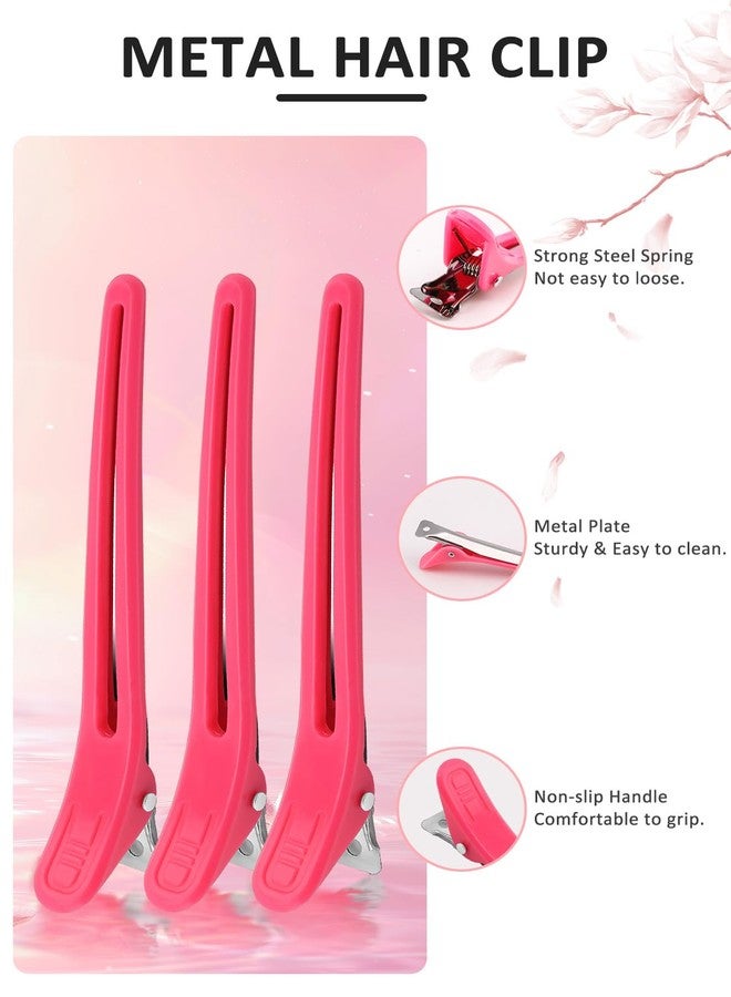YOOVR 19PCS Hair Bleach Dye Kit with Hair Dye Brush and Bowl Whisk Hair Clips Protective Gear Set, Ideal for Hair Bleaching Coloring Highlighting, Essential Salon Supplies for Home Use (Pink) - Image 5